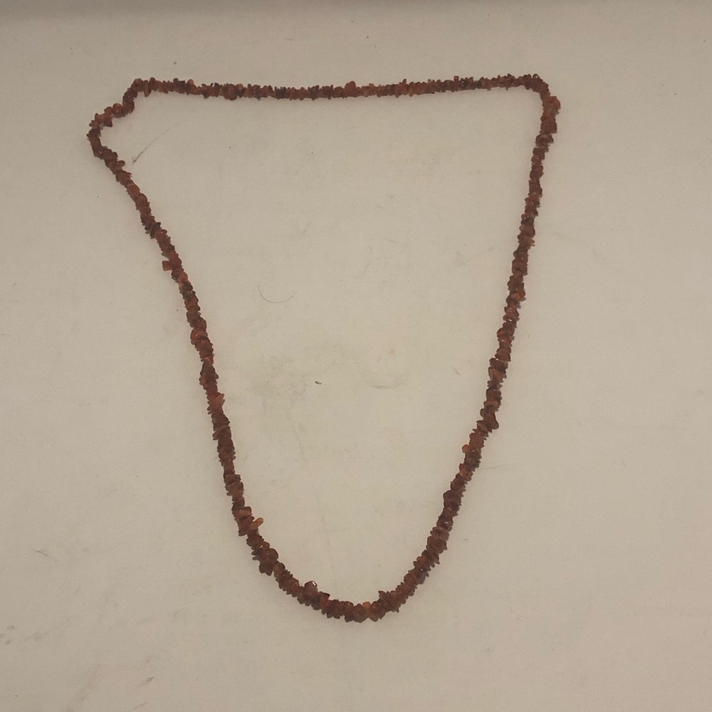 Hassonite Garnet Beaded Crystal Necklace